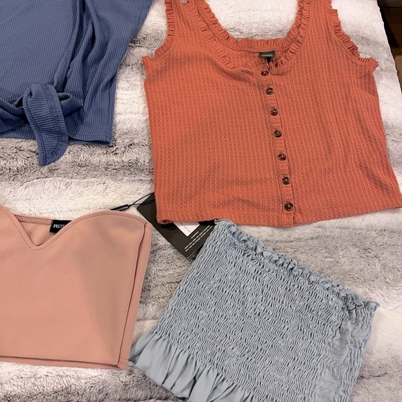 Crop Top Bundle John Galt, Wild Fable, Forever 21, Zaful, Pretty Little thing - Picture 7 of 12